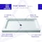 Anzzi Port 36 x 48" Double Threshold Shower Base in White SB-AZ022L - alternate 8